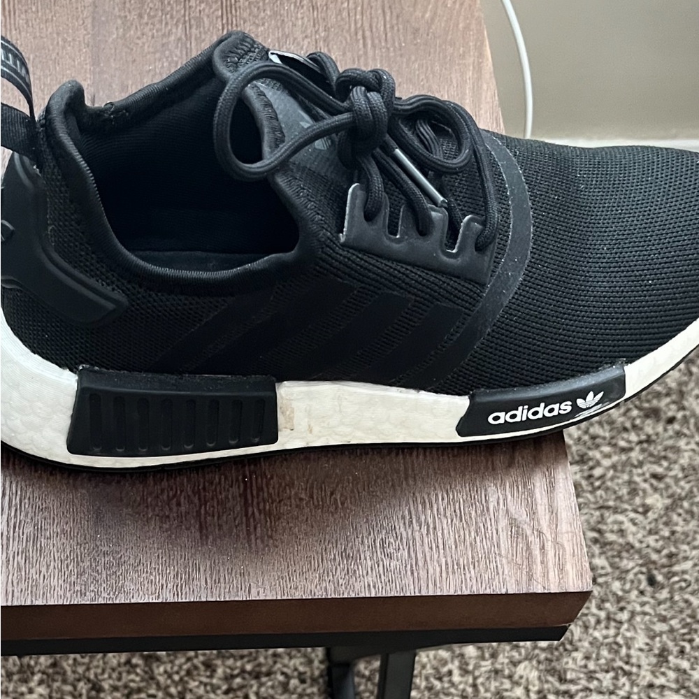 Double black white heel adidas nmd sneakers taking offers to!
